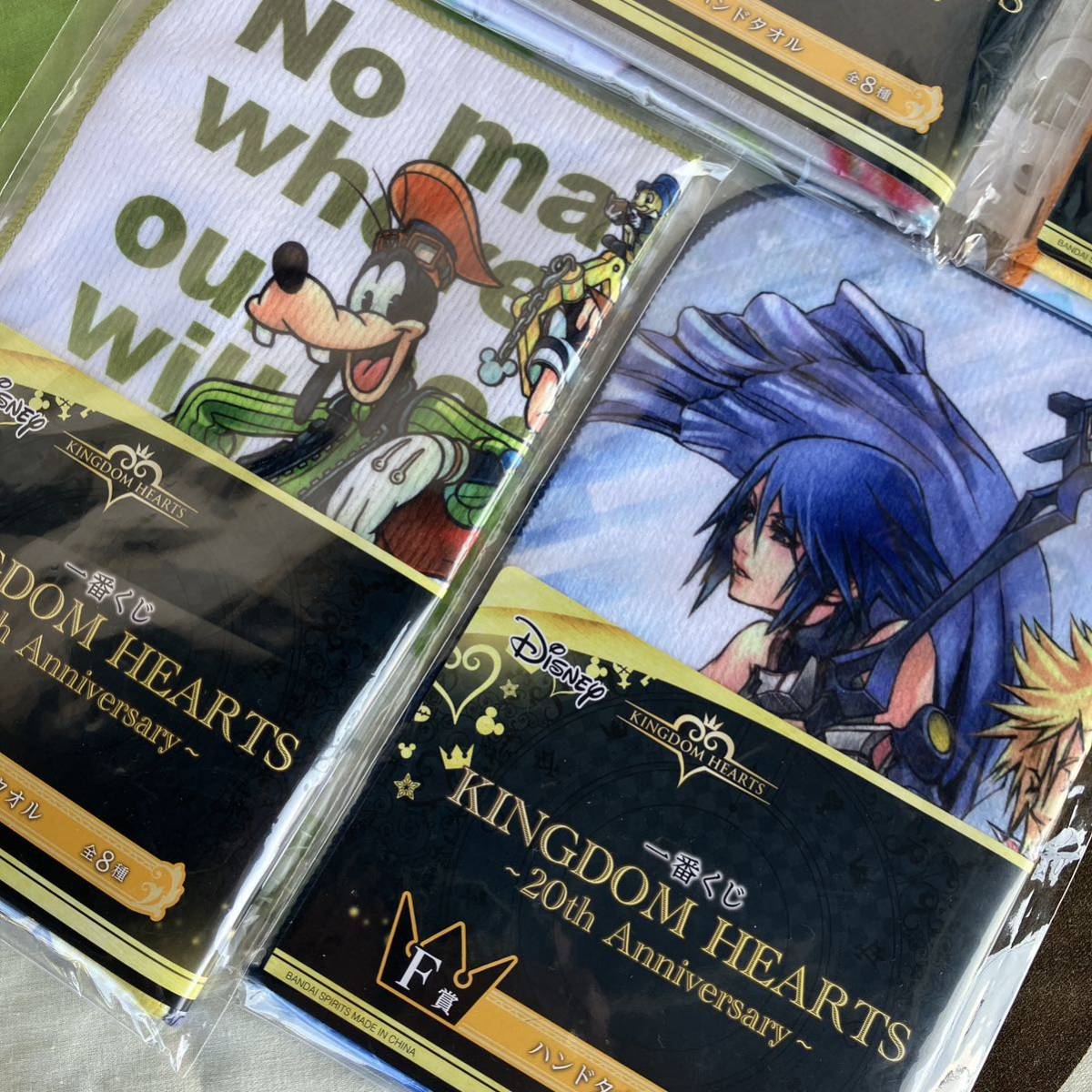 KINGDOM HEARTS キングダムハーツ　F賞　タオル　5種　まとめ_画像4