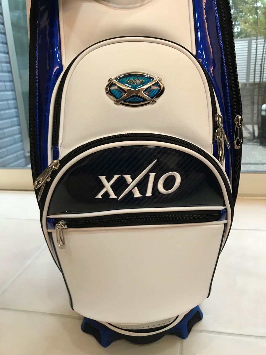 開始100日元！全新未使用的Dunlop Xexio XXIO Caddyback專業版GGC-X 090白色    原文:100円スタート！ 新品未使用 ダンロップ ゼクシオ XXIO キャディバック プロレプリカモデル GGC-X090 ホワイト