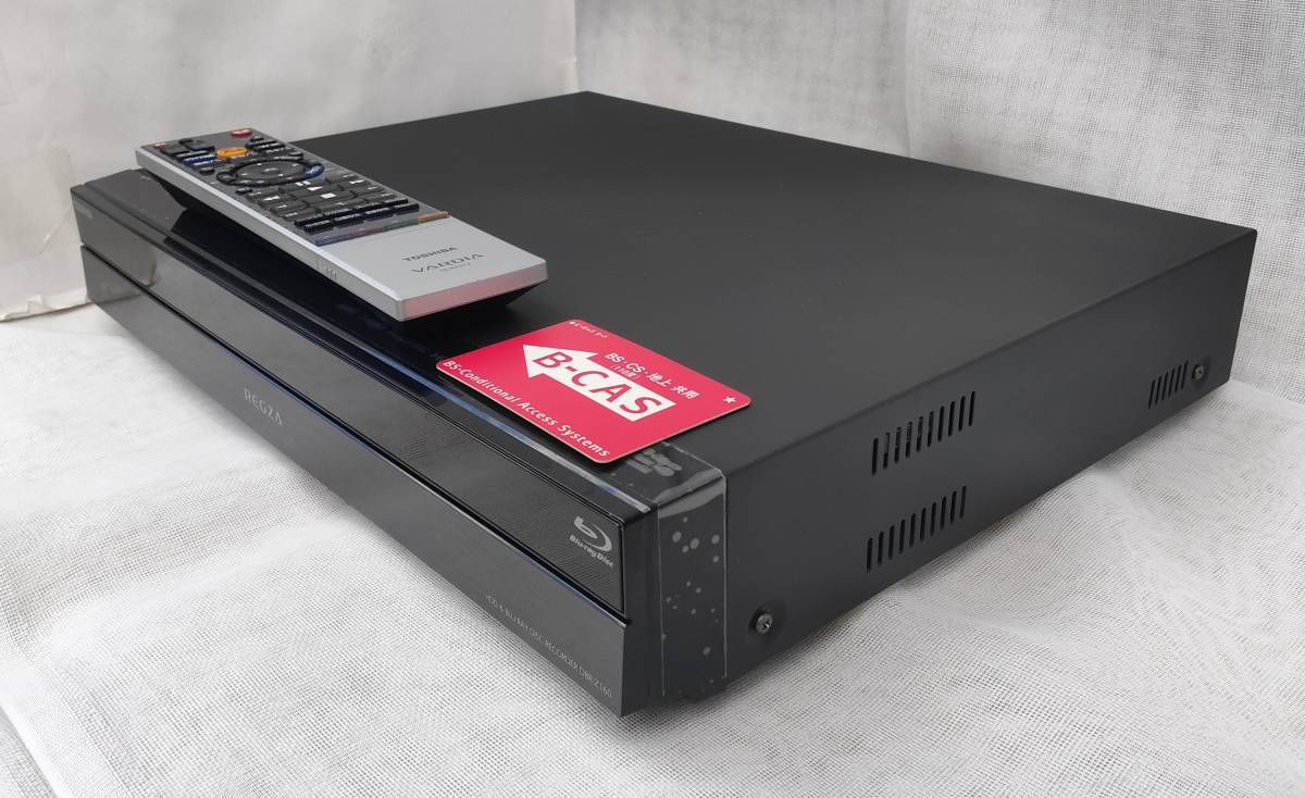 通信販売】 東芝 ブルーレイディスクレコーダ DBR-Z160 2TB リモコン