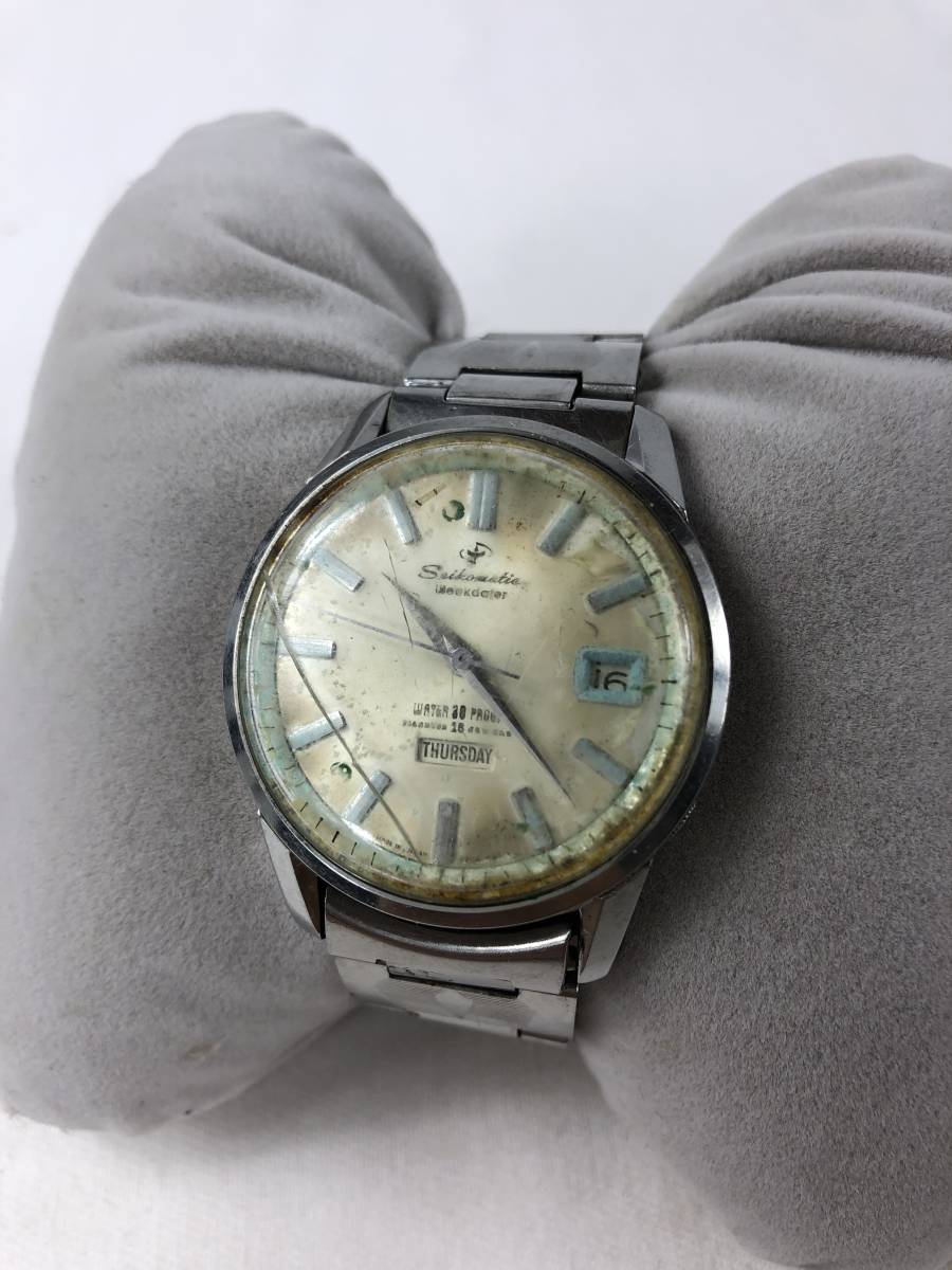 SEIKO セイコー Seikomatic Weekdater 自動巻 26石 6206-8990 メンズ腕時計_画像1