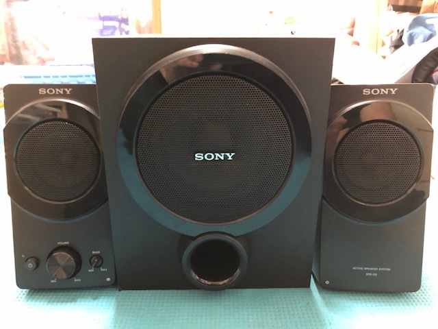 SONY active speakers system SRS-D5 Sony Technics Audio Technica