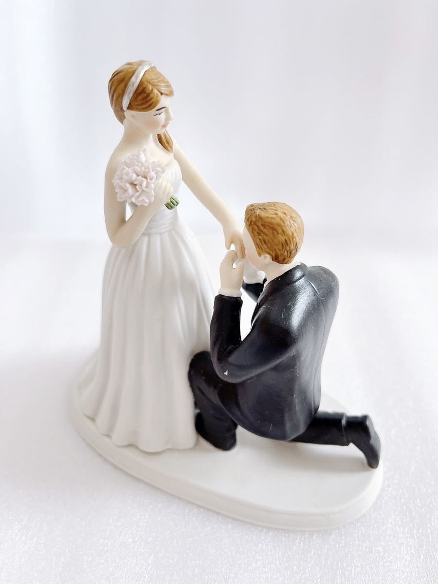 Weddingstar wedding Star ceramics made cake topa-u Eddie ng cake wedding figure CINDERELLA MOMENT