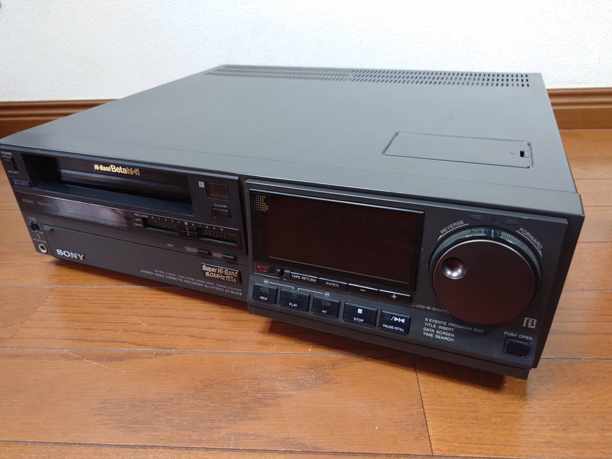 SONY SL-HF3000 BETA ソニービデオデッキ ジャンク-