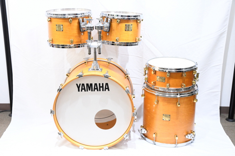 ＜直接引き渡し可能＞YAMAHA ヤマハ Maple Custom メープルカスタム 5点 ドラムセット ケース付き Y20772304＜直接引き渡し可能＞_画像1