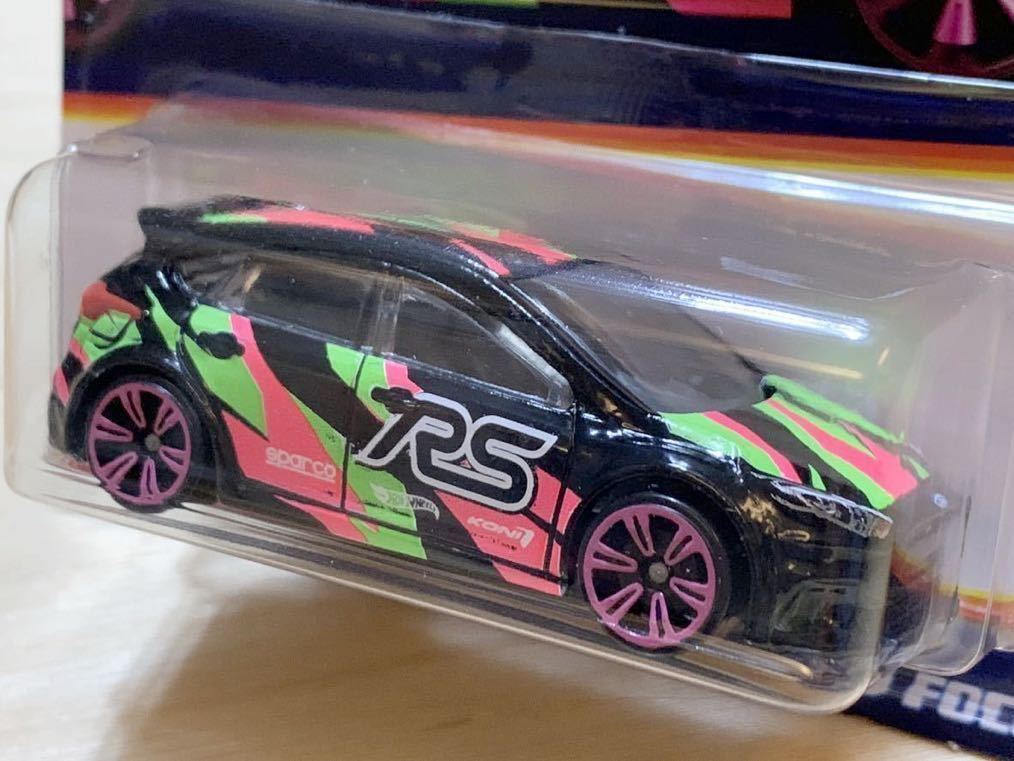 【新品：未開封】HOT WHEELS ホットウィール フォード フォーカス RS / Ford Focus RS [ネオン スピーダーズ]_画像4