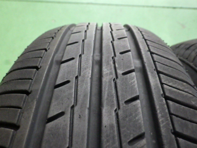 YOKOHAMA BluEarth-Es ES32 155/65R13 73S タイヤ2本 22年 5.3ｍｍ 【管理番号 9152 RB5-901】中古 【小物】_画像7