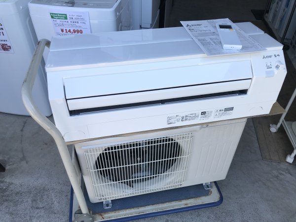 MITSUBISHI ミツビシ 2019年 2.5kw 8畳用 冷暖房ルームエアコン MSZ-AXV2519