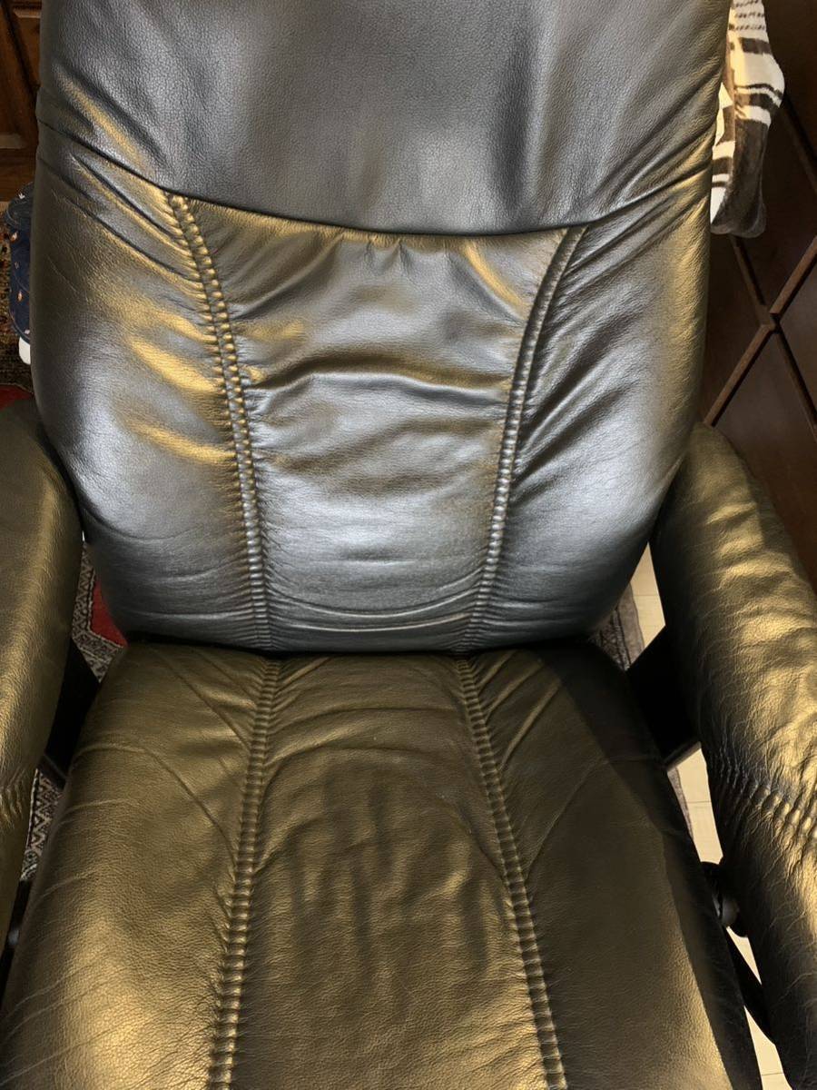 熱販売 美品【EKORNES /グレーブラック /エコーネス】北欧家具