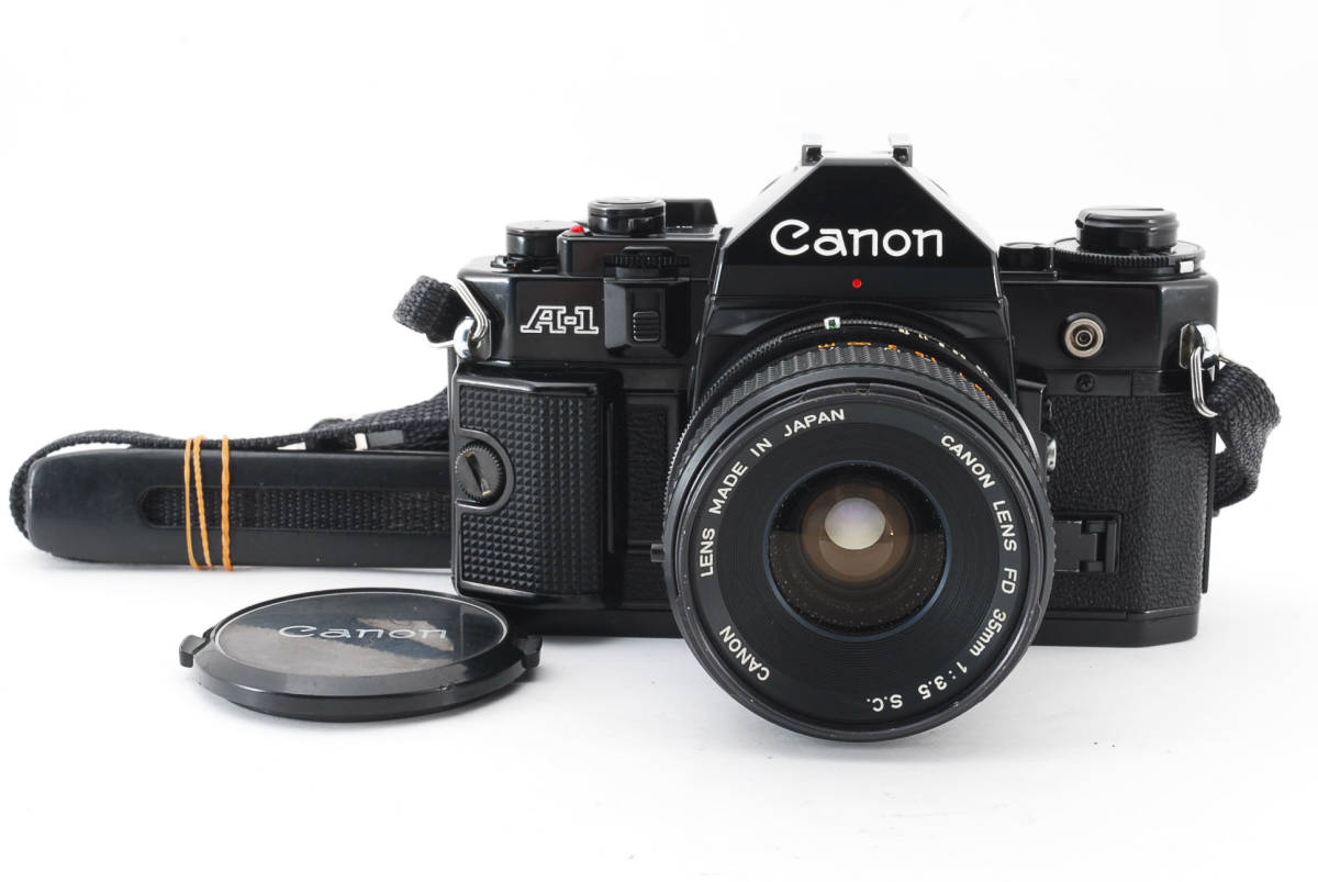 日本産】 キャノン Canon A-1 A1 SLR 35mm フィルムカメラ w/ FD 35mm