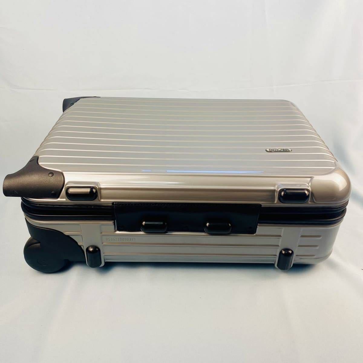 ☆美品☆ 即決 RIMOWA SALSA 35L 2輪 機内持込可能 スーツケース