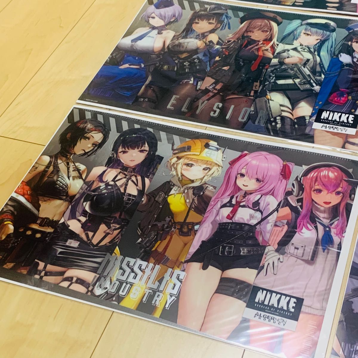 勝利の女神 NIKKE メガニケ A3 メタルポスター ポスター フルコンプ