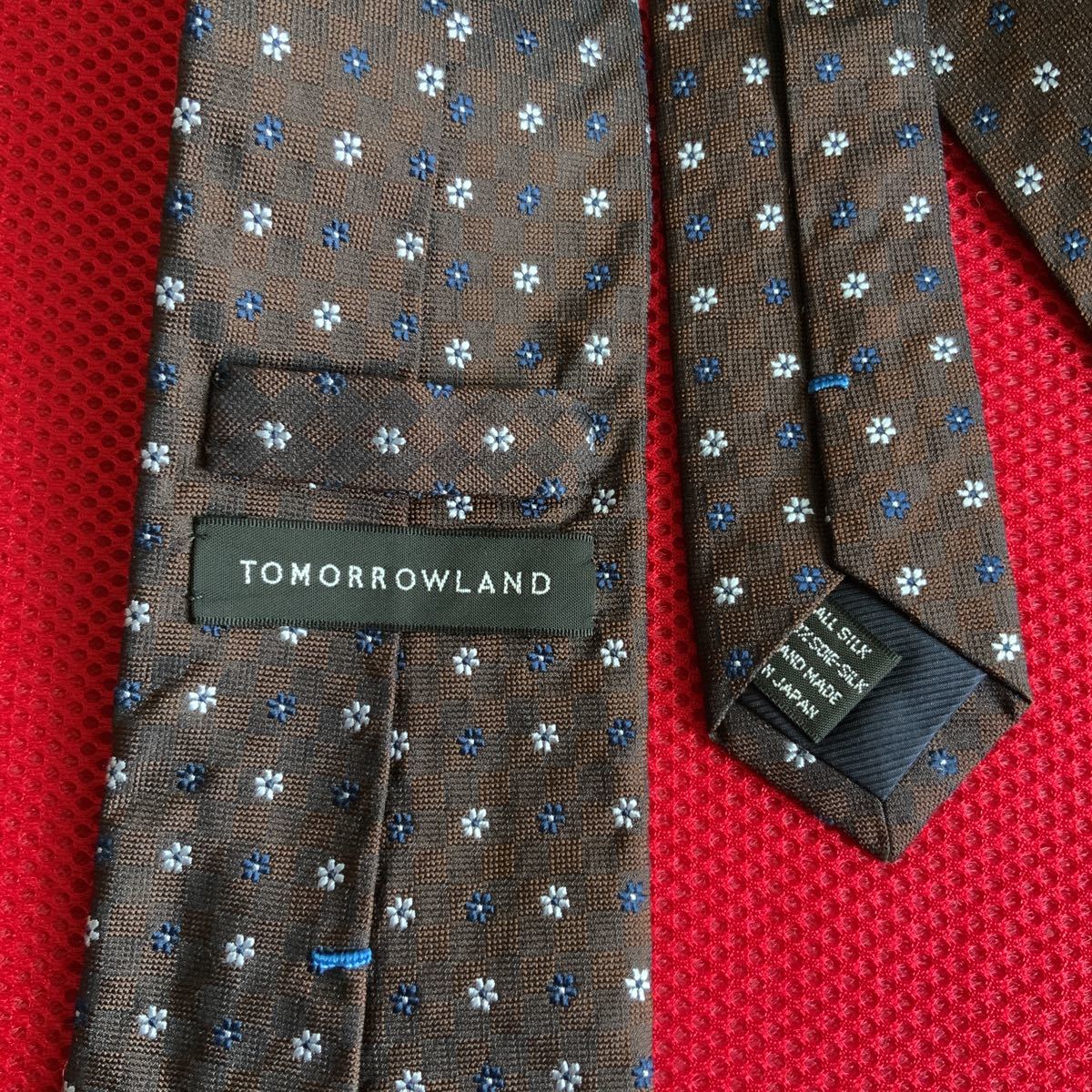 トゥモローランド Tomorrowland シルクタイ　made in Japan_画像2