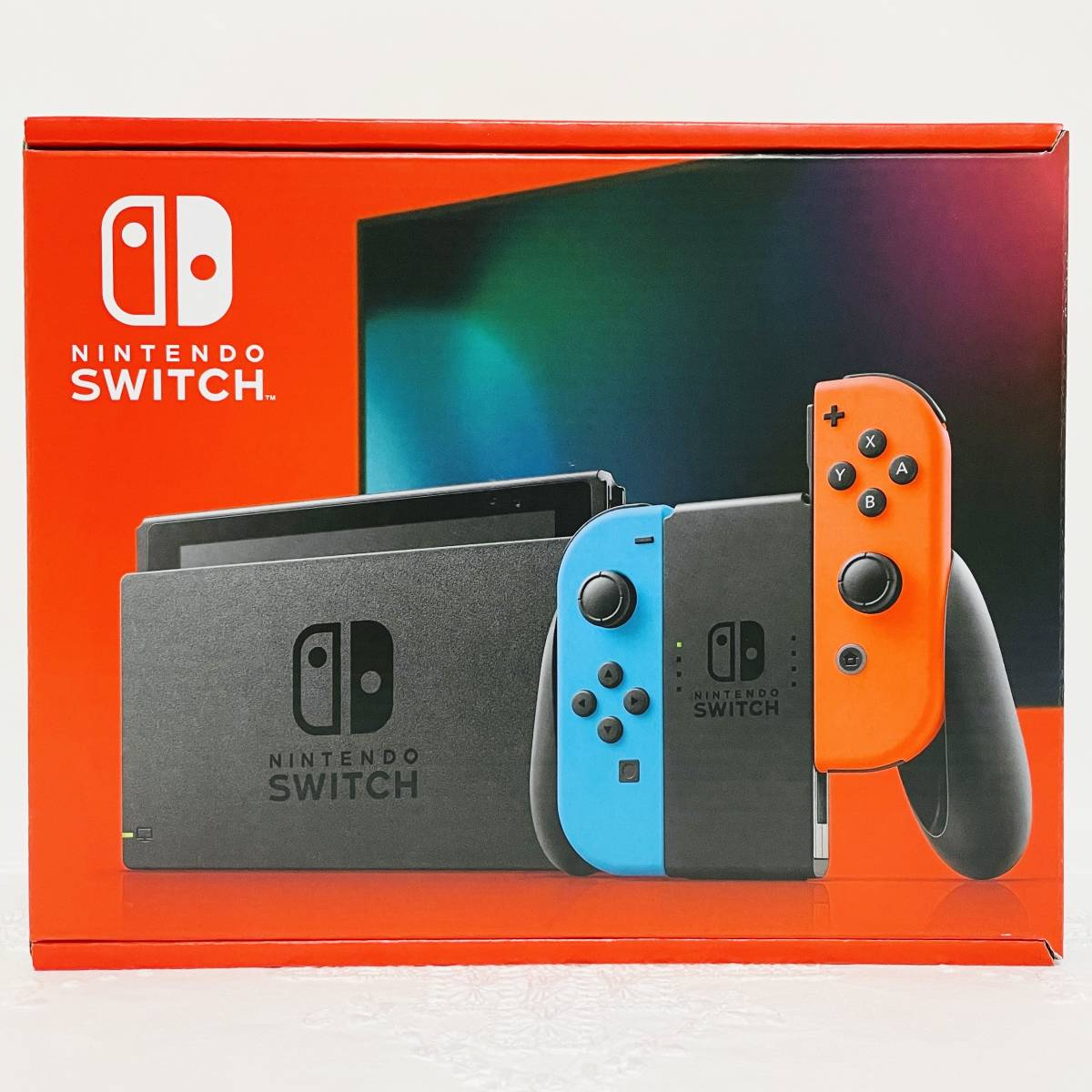 【新品未使用】Nintendo Switch 本体 新モデル【Joy-Con(L)ネオン