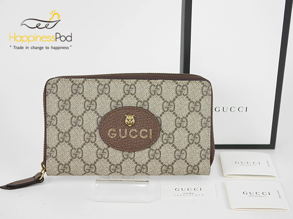 超美品の GUCCIグッチ ネオヴィンテージ ソフトGGスプリーム ラウンド
