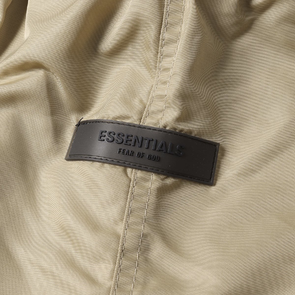 新品 FEAR OF GOD フィアオブゴッド 22SS FOG ESSENTIALS ナイロン ランニング ショーツ Running Short ベージュ系(OAK) ショートパンツ M_画像4