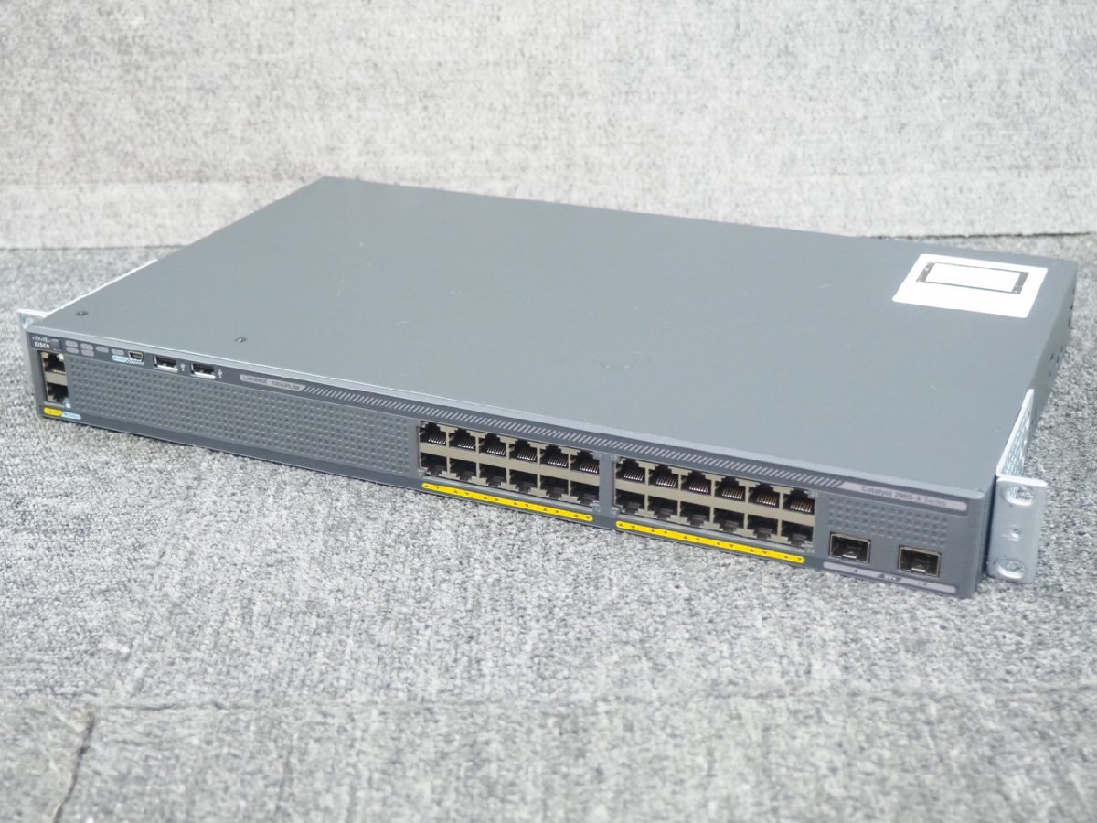 新作入荷!!】 V05 2960-Xシリーズ WS-C2960X-24TD-L Catalyst Cisco