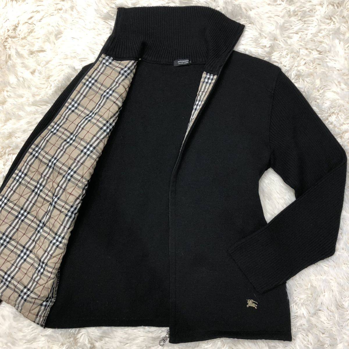 バーバリーブラックレーベル BURBERRY BLACK LABEL ハイネック ニット