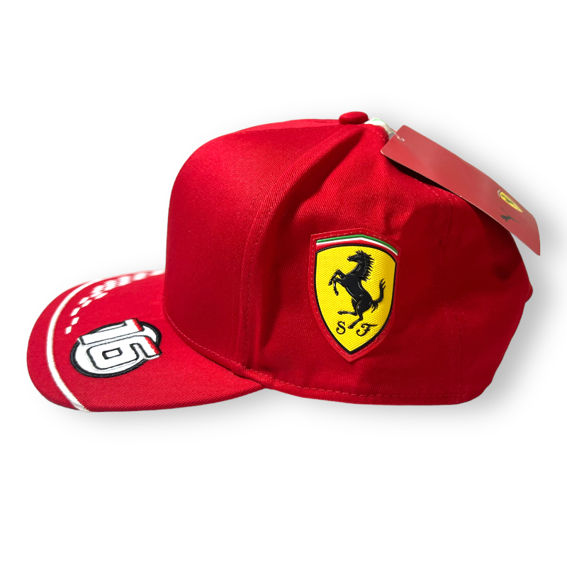 新品 PUMA プーマ Scuderia Ferrari スクーデリア フェラーリ エンブレム キャップ 022613 メンズ 帽子 モータースポーツ ◆B668_画像2