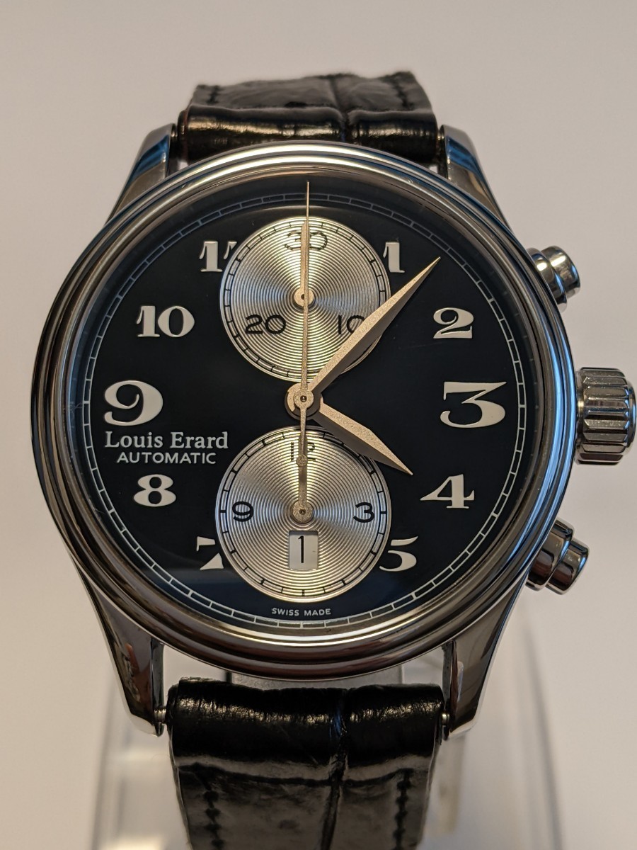 高評価なギフト 良品 Louis Erard 73255 ルイ・エラール 自動巻き