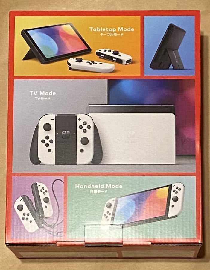 Nintendo Switch（有機ELモデル） Joy-Con(L)/(R) ホワイト 購入店印有 