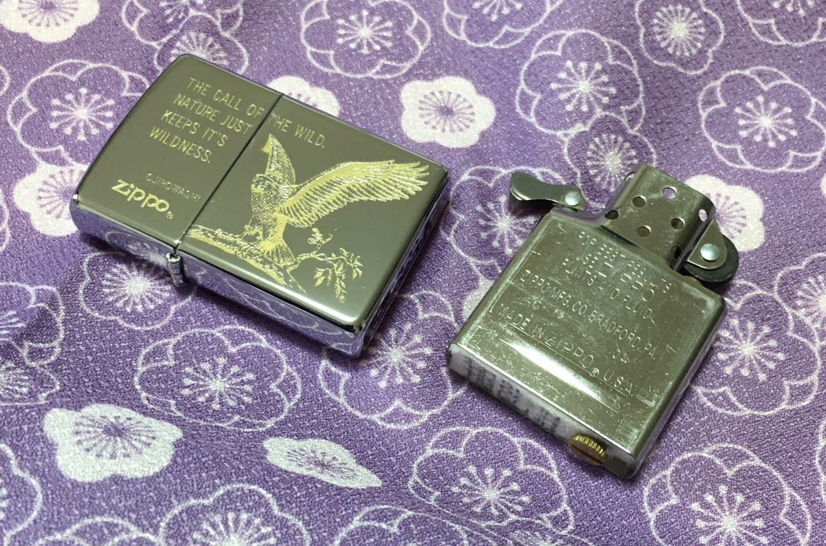 ZIPPO OJIROWASHI ジッポー オジロワシ EAGLE イーグル 現状品の画像8