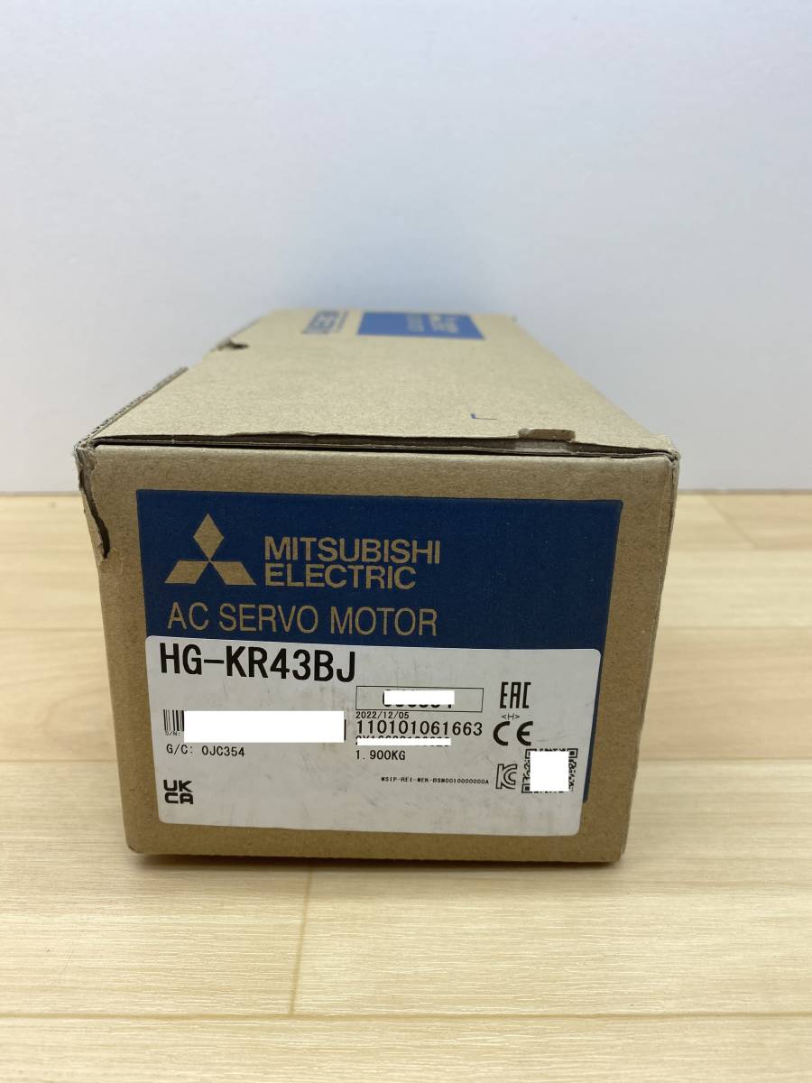 HG-KR43BJ 未使用 2022年製 三菱電機 サーボモーター 37M1-02|Yahoo