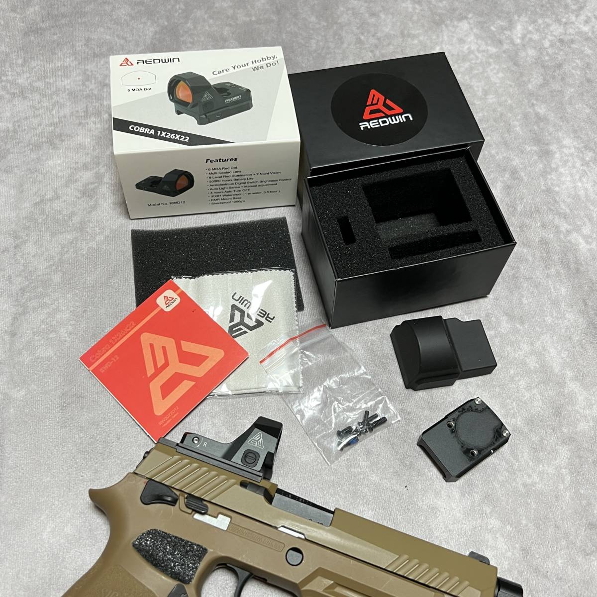 実銃用ドットサイト搭載】VFC/SIG AIR M17 CO2仕様 カスタム 実銃用ドットサイト搭載】VFC/SIG AIR M17 CO2仕様 カスタム