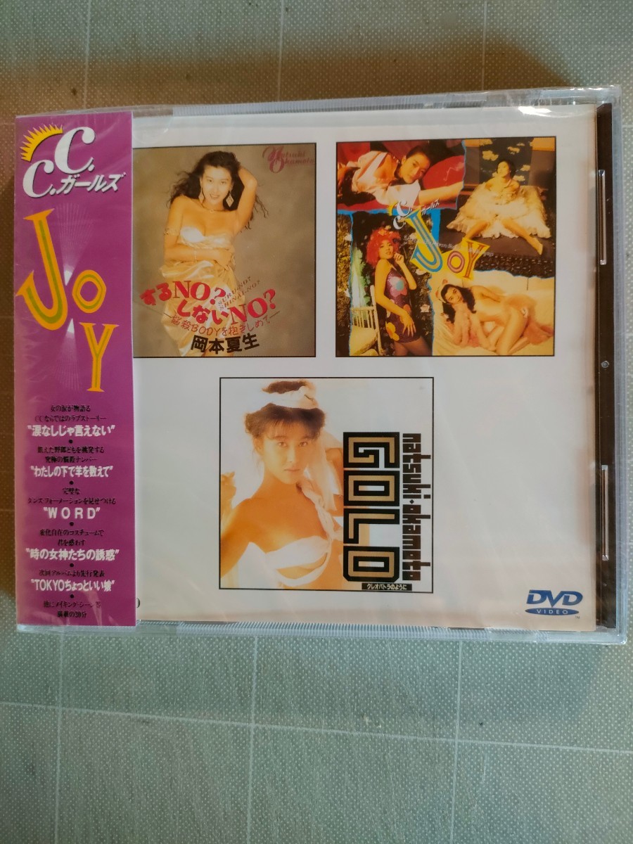 新品DVD】C.C.GIRLS JOY 岡本夏生するNO?しないNO? & GOLD 商品細節