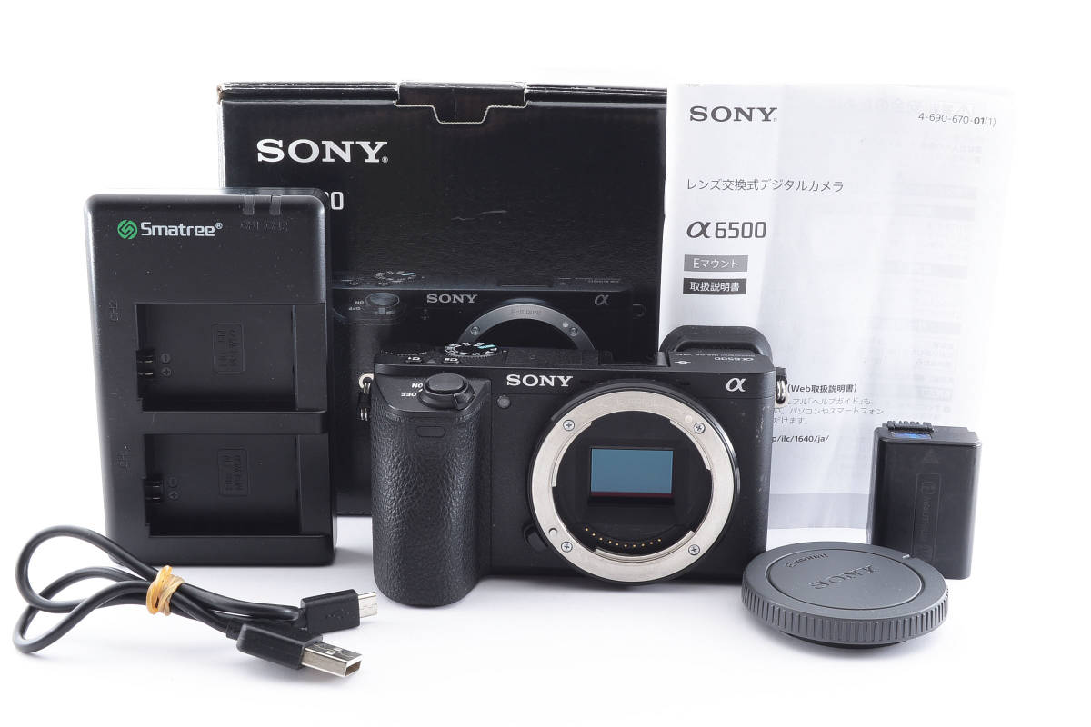 本命ギフト ☆良品☆ ソニー SONY α6500 ILCE-6500 ☆元箱・バッテリー