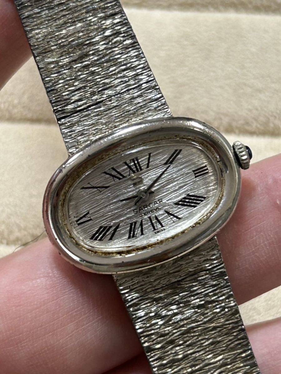 再入荷】 SARCAR サーカー ジュネーブ 手巻き 無垢 レディース腕時計