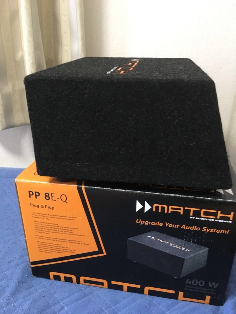  use 3 months! price cut!MATCH PP8EQ subwoofer 