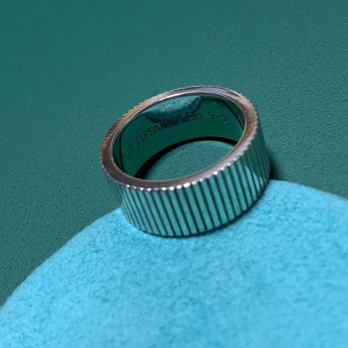 ティファニー コインエッジリング 【14号・Ag925】 Tiffany&Co ティファニー コインエッジリング 【14号・Ag925】 Tiffany&Co
