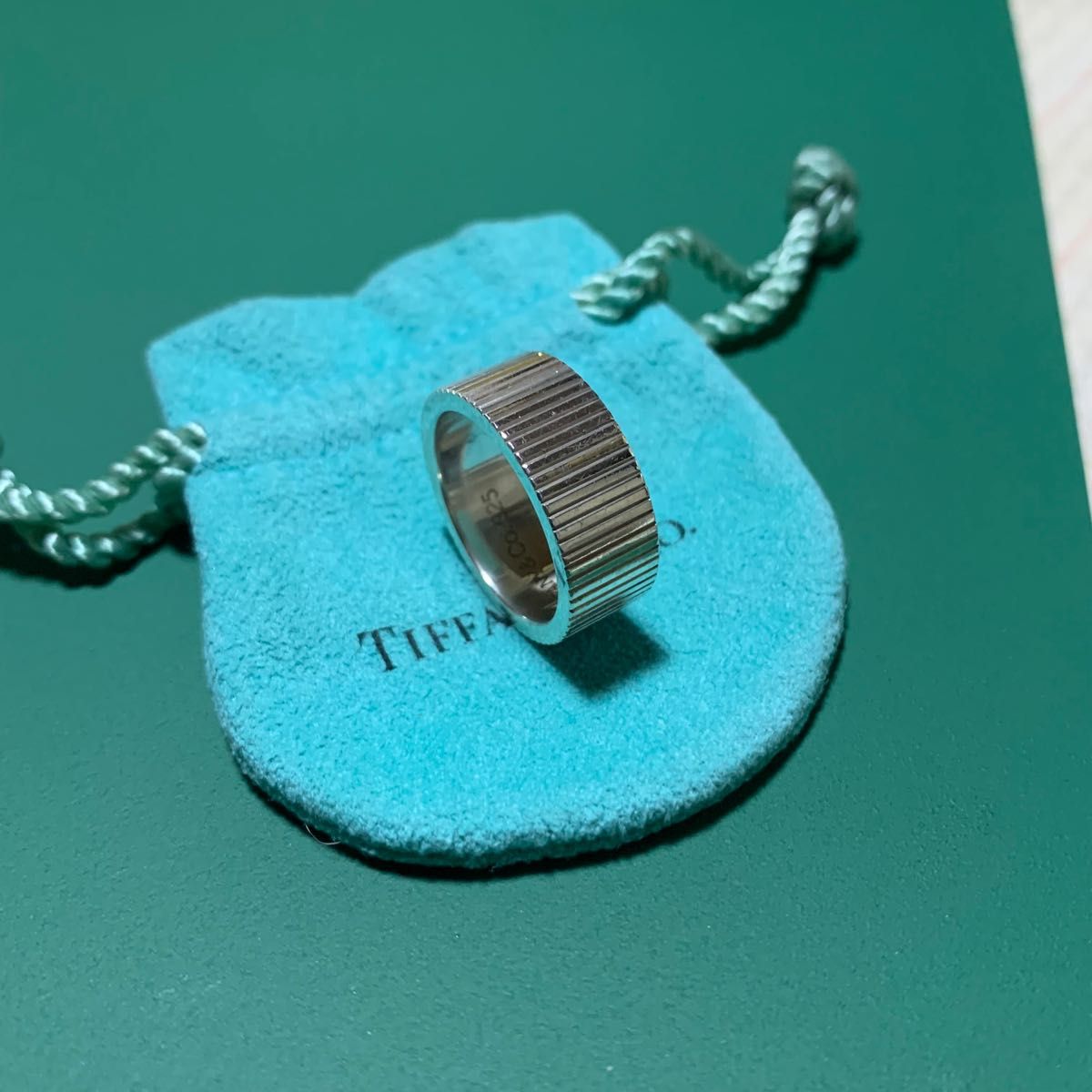 ティファニー コインエッジリング 【14号・Ag925】 Tiffany&Co ティファニー コインエッジリング 【14号・Ag925】 Tiffany&Co