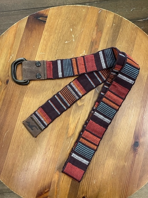 HOLLISTER hollister Hollister belt red series free size USA direct import abroad direct import fashion accessories unisex free shipping new goods unused goods 