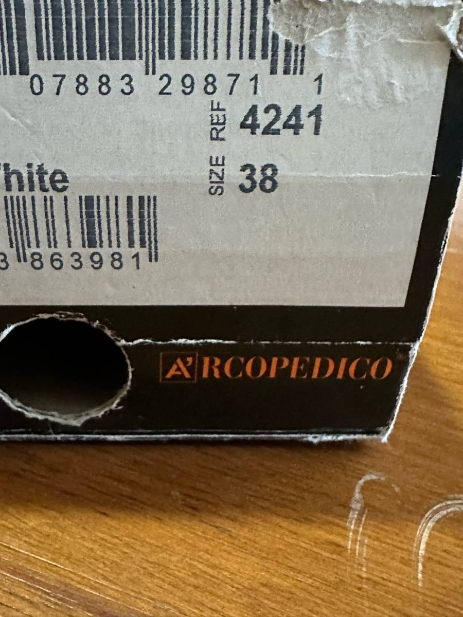 A'RCOPEDICO 24.5 アルコペディコ 38 ウォーキングシューズ 靴 バレリーナ バレリーナタイプ 外反母趾 軽量シューズ 送料無料 新品未使用品_画像8