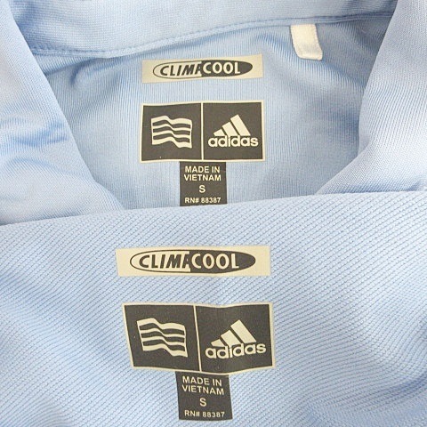 adidas golf アディダス ゴルフ 3WAY ワンピース シャツ スカート CLIMA COOL ブルー 水色 S_画像9