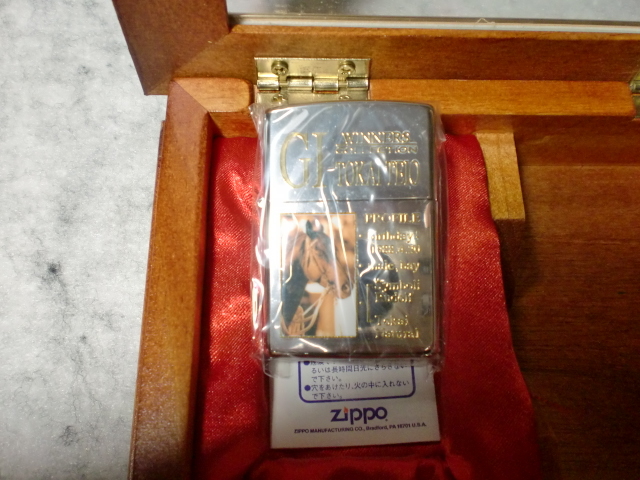 未使用】ZIPPOライター G1 TOKAI TEIO 【木箱ケース入り】(Zippo