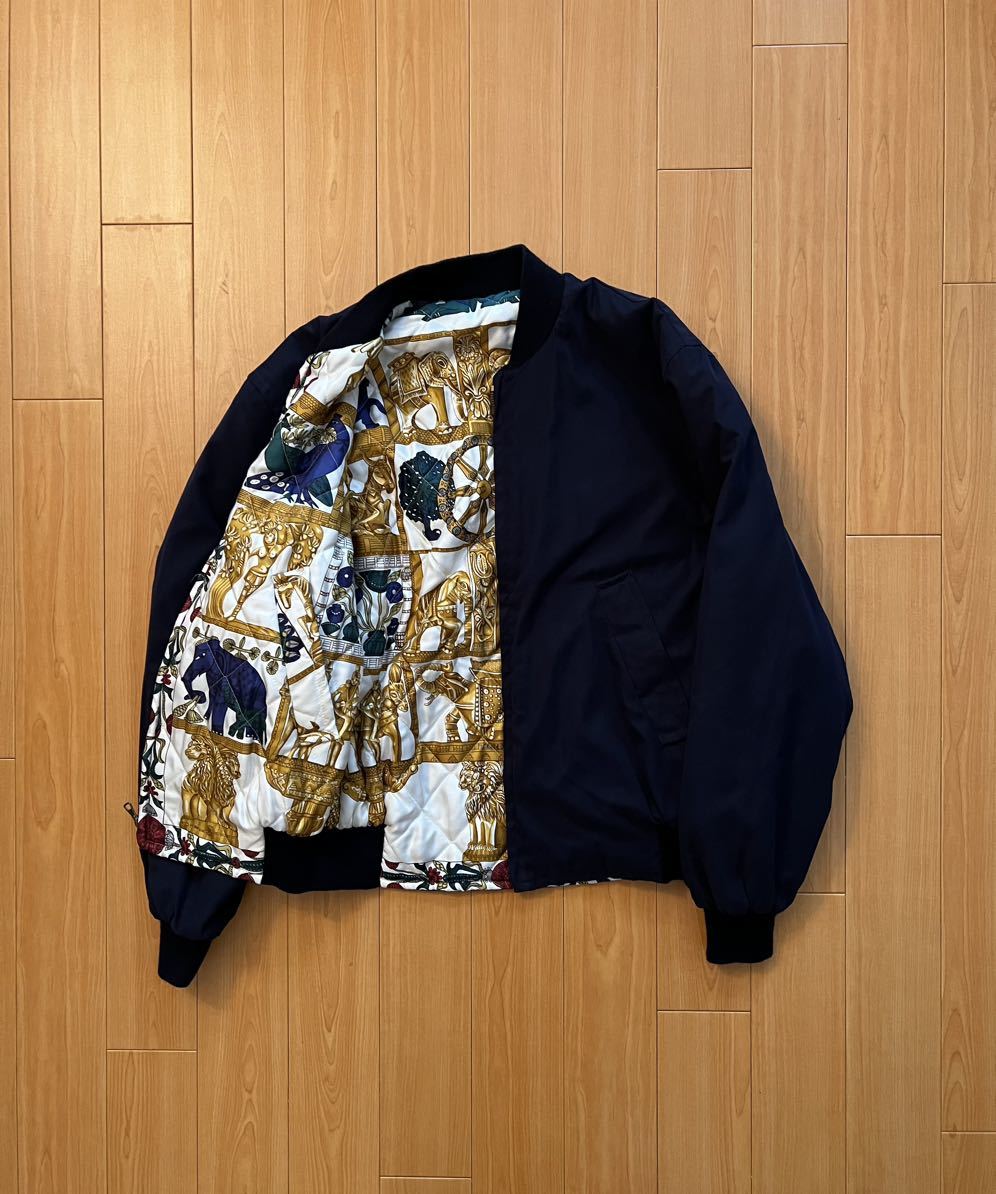 感謝の声続々! HERMES リバーシブル 90年代 Special エルメス ヴィンテージ ボンバージャケット MA-1 jacket bomber 1990s VINTAGE その他 感謝の声続々! HERMES リバーシブル 90年代 Special エルメス ヴィンテージ ボンバージャケット MA-1 jacket bomber 1990s VINTAGE その他