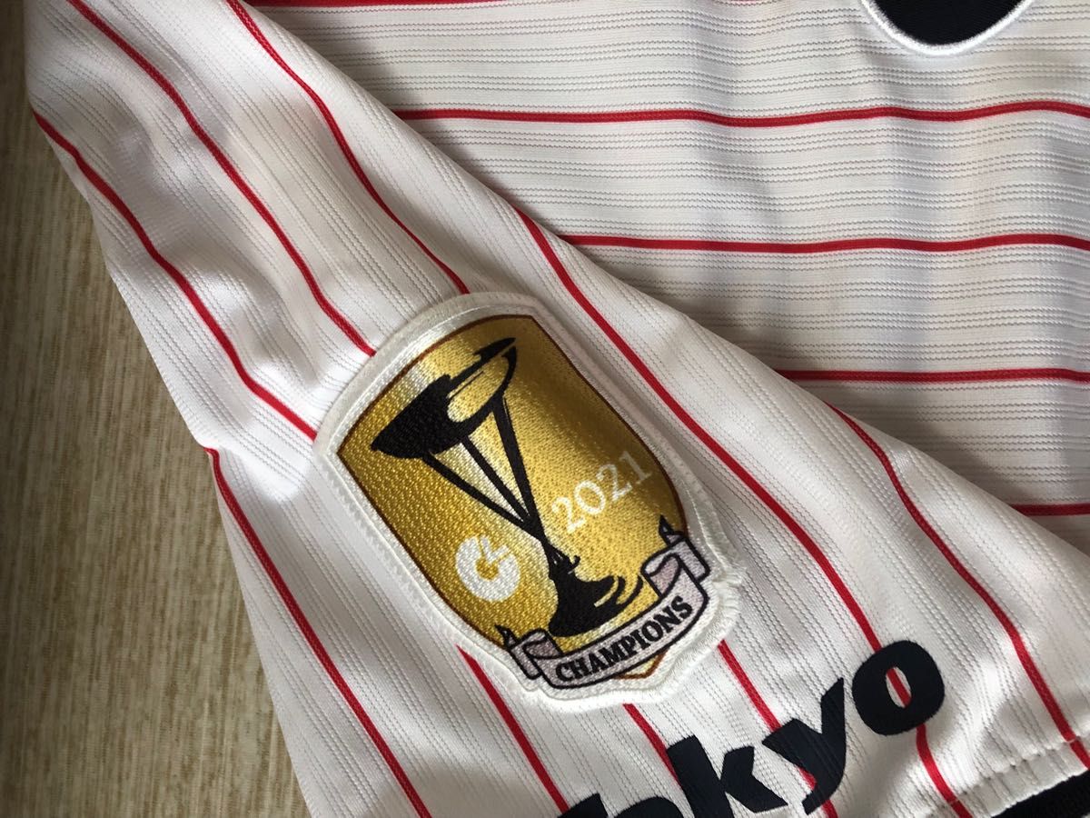 ヤクルトスワローズ 2021優勝ワッペン付きホームユニホーム 宮本 ヤクルトスワローズ 2021優勝ワッペン付きホームユニホーム 宮本