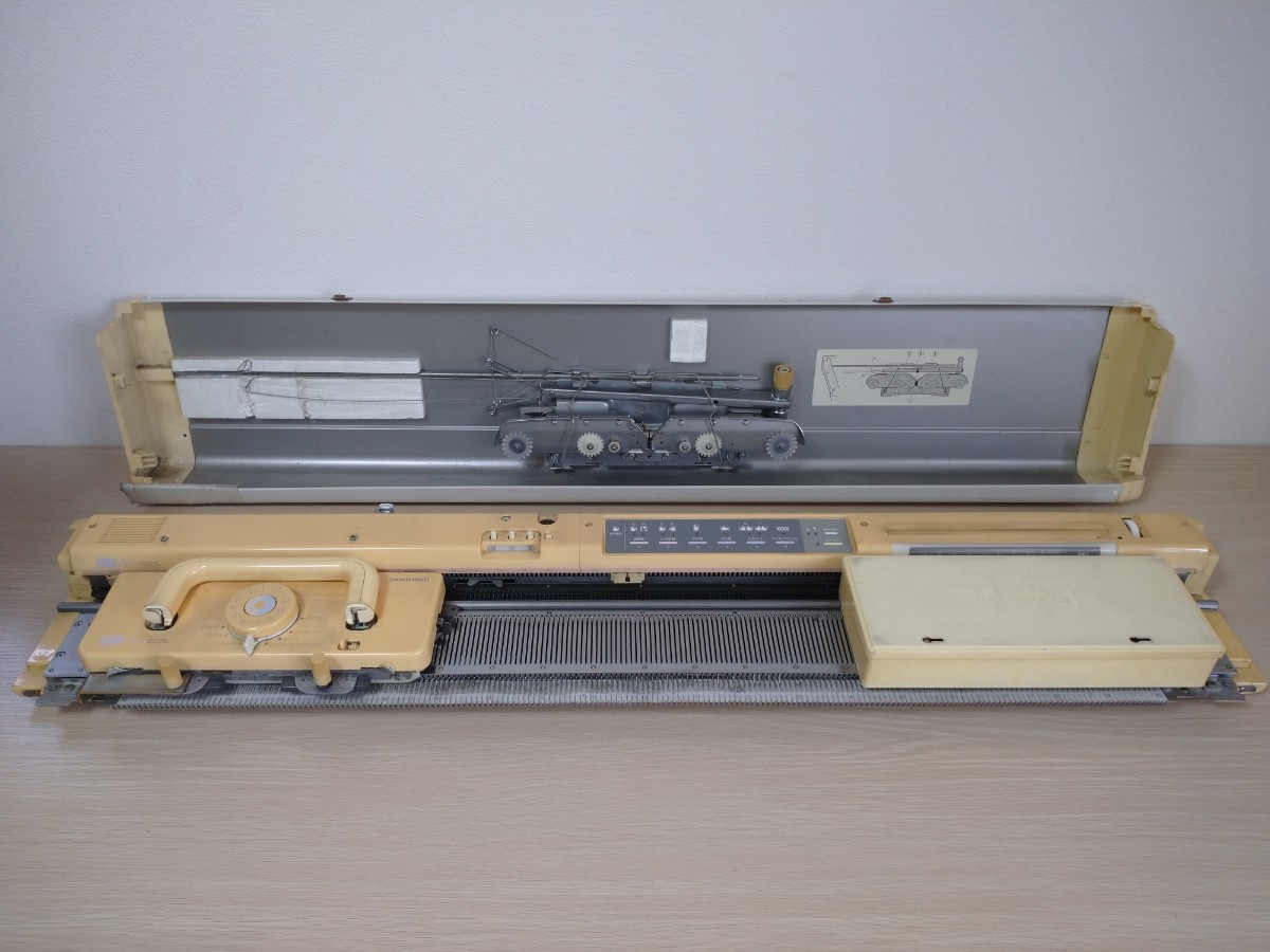 ジャンク出品】SILVER REED AmAm SK580 シルバーリード マイコン編機