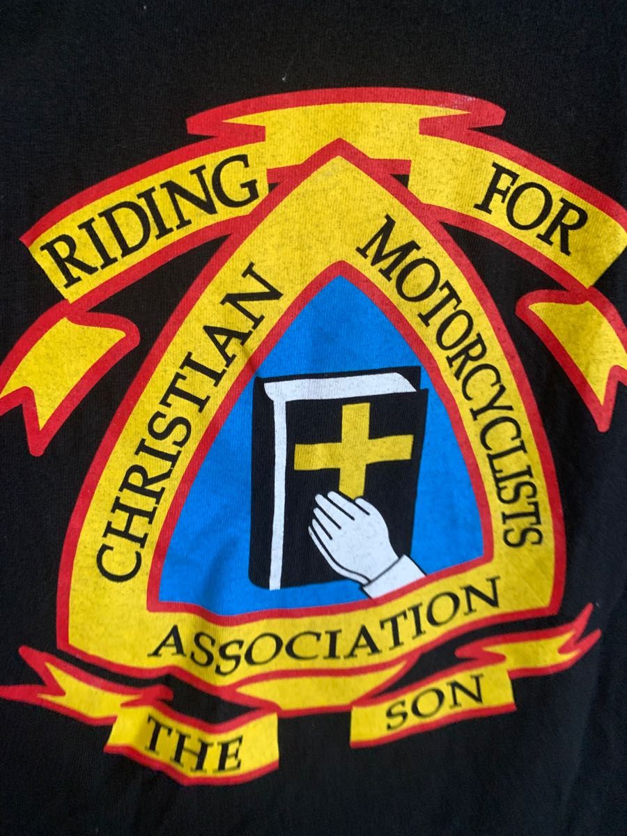【ヴィンテージ】Christian Motorcyclists Tシャツ キリスト教 バイカー