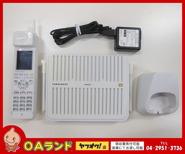 正式的 NYC-8Si-DCLLW / シングルゾーンDECTコードレス電話機(白