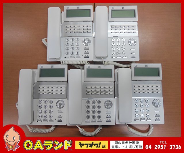 素敵でユニークな / TD810(W) / 18ボタン標準電話機（白） / ○SAXA
