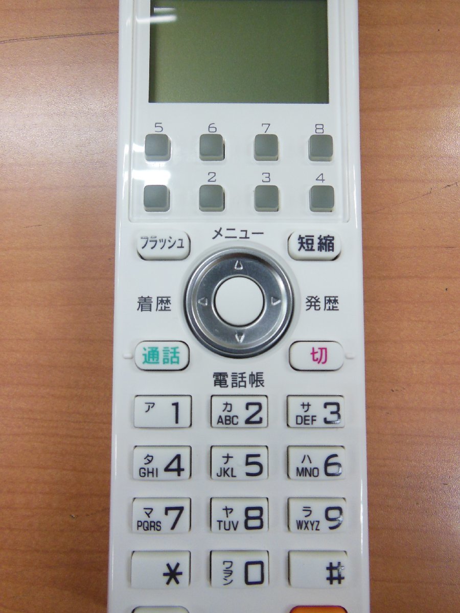 最前線の ○SAXA（サクサ）○ 中古 / 30ボタンカールコードレス電話機