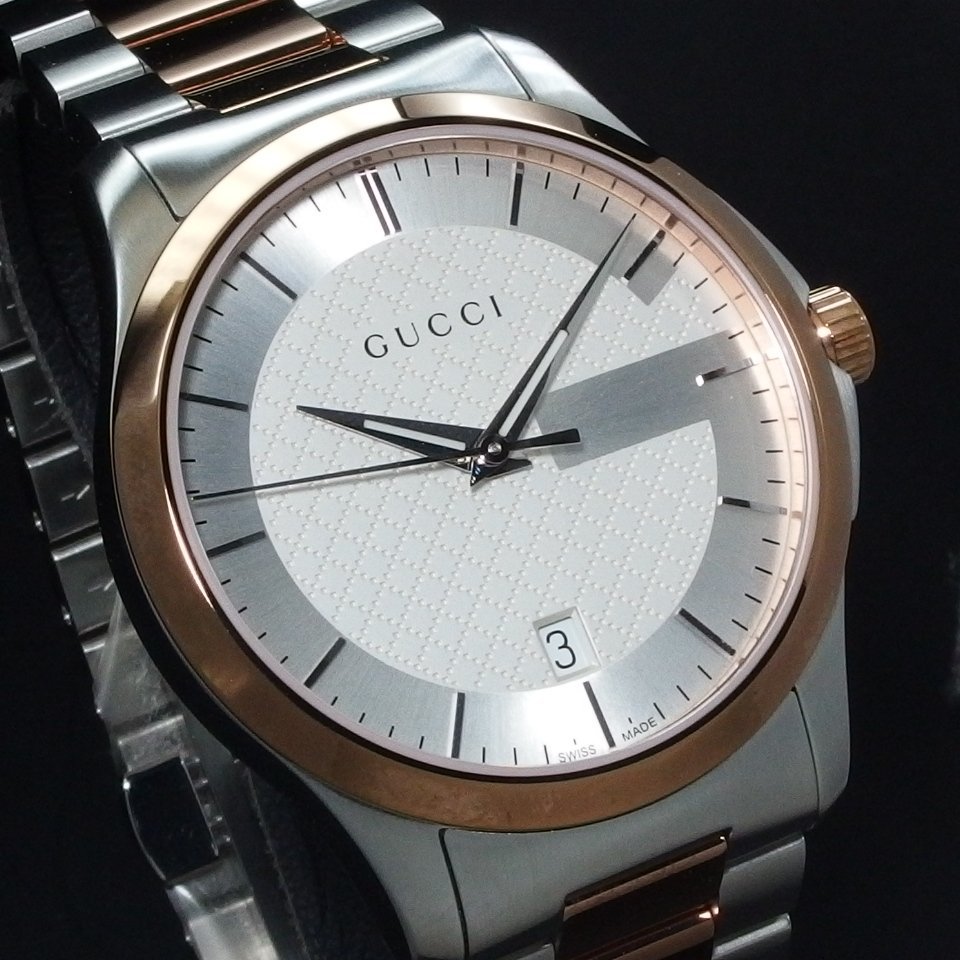 良好品】 YA126447/126.4 Ｇタイムレス グッチ 【超美品】GUCCI GP