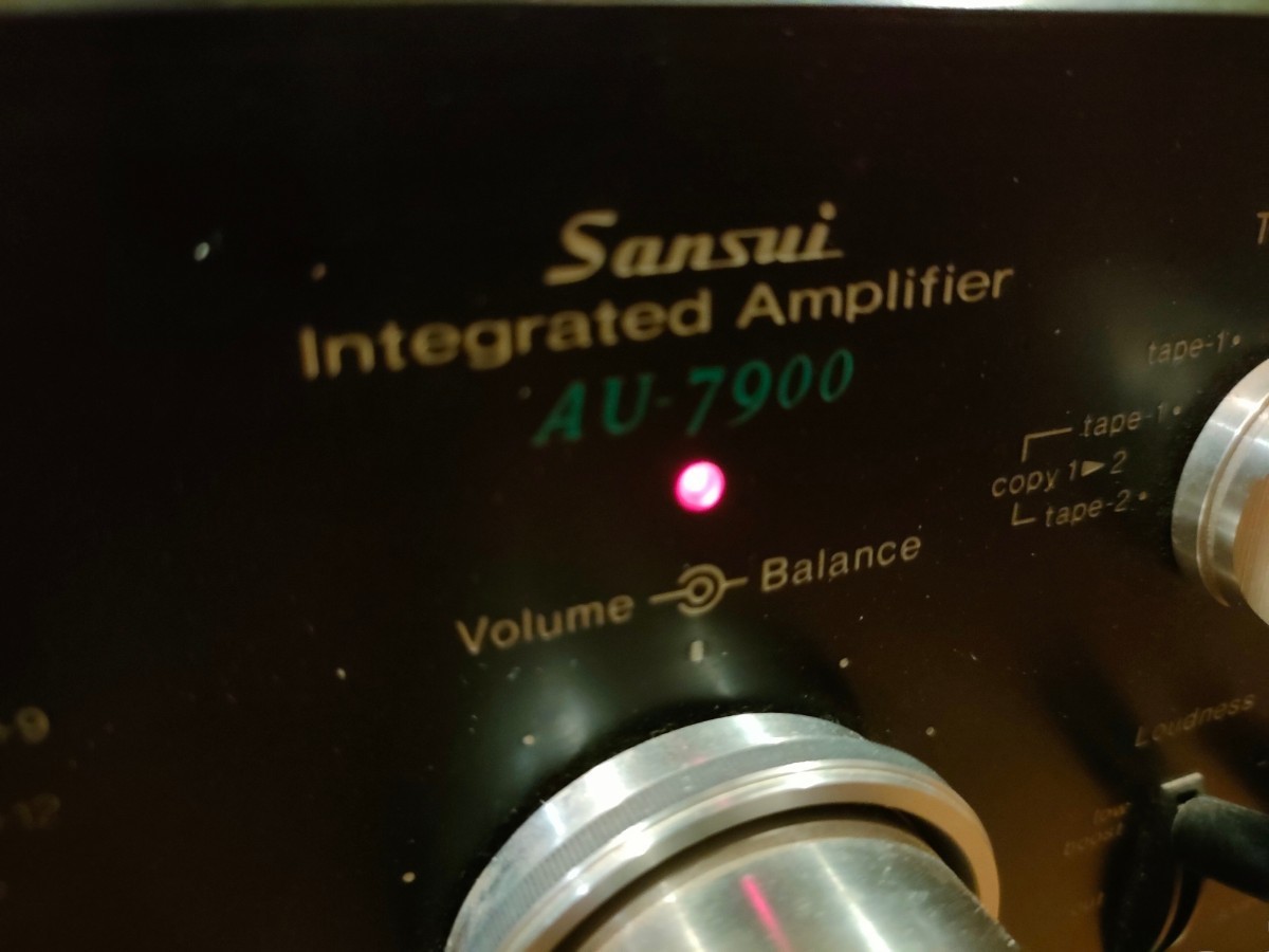 SANSUI サンスイ 山水 AU-7900 プリメイン アンプ オーディオ SANSUI サンスイ 山水 AU-7900 プリメイン アンプ オーディオ