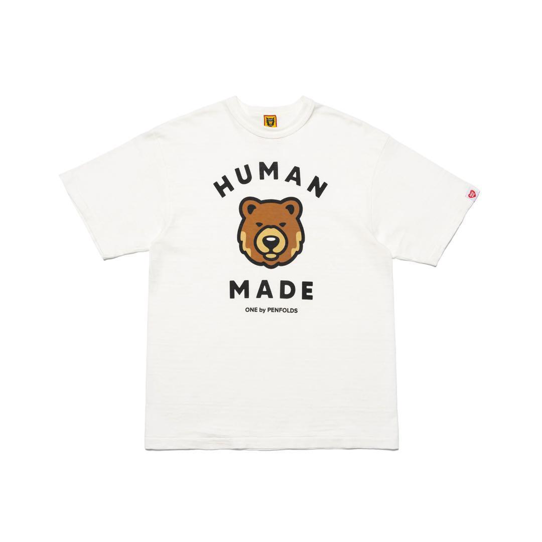 2023SS Human Made One By Penfolds Bear T-shirt White 新品 Mサイズ ヒューマンメイド ペンフォールズ ベア Tシャツ Tee 白 熊