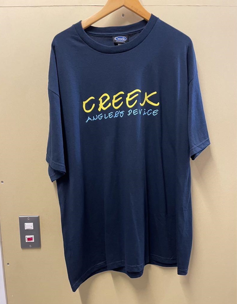 大特価放出！ 2023 Creek ネイビー Tシャツ ロゴ デバイス