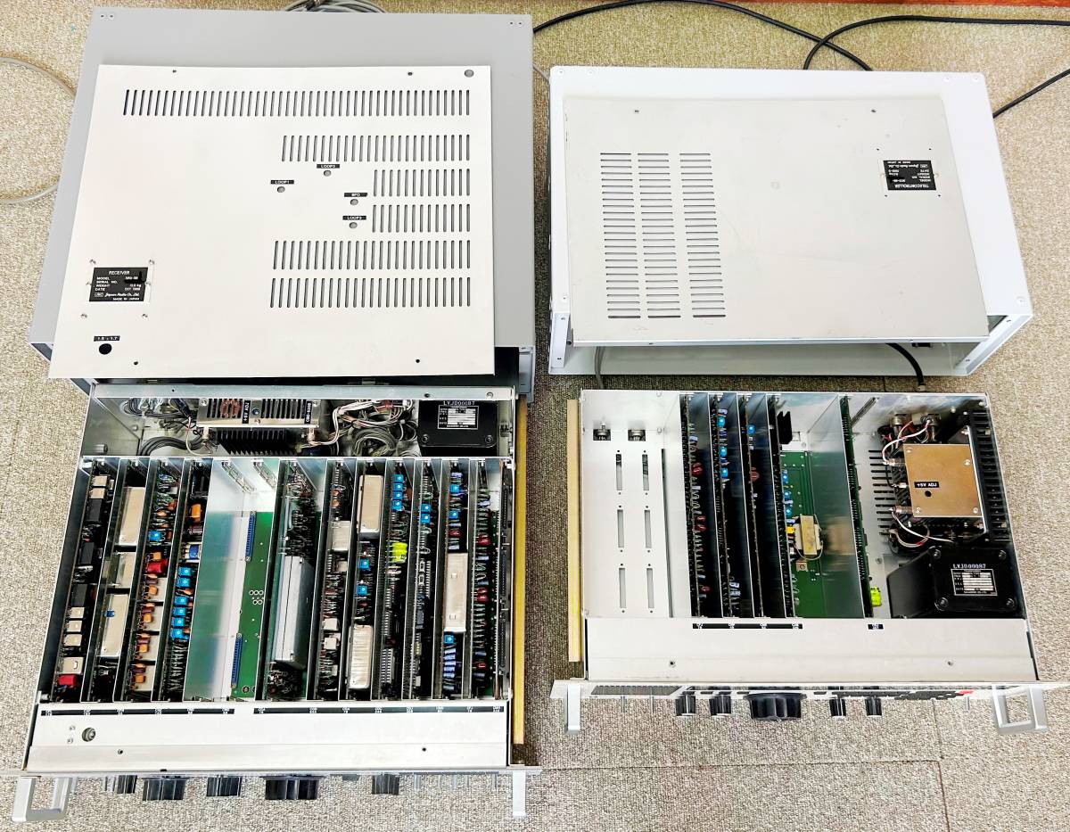 超稀少品 JRC日本無線製 NRD-95受信機・専用テレコン付完全 超稀少品 JRC日本無線製 NRD-95受信機・専用テレコン付完全