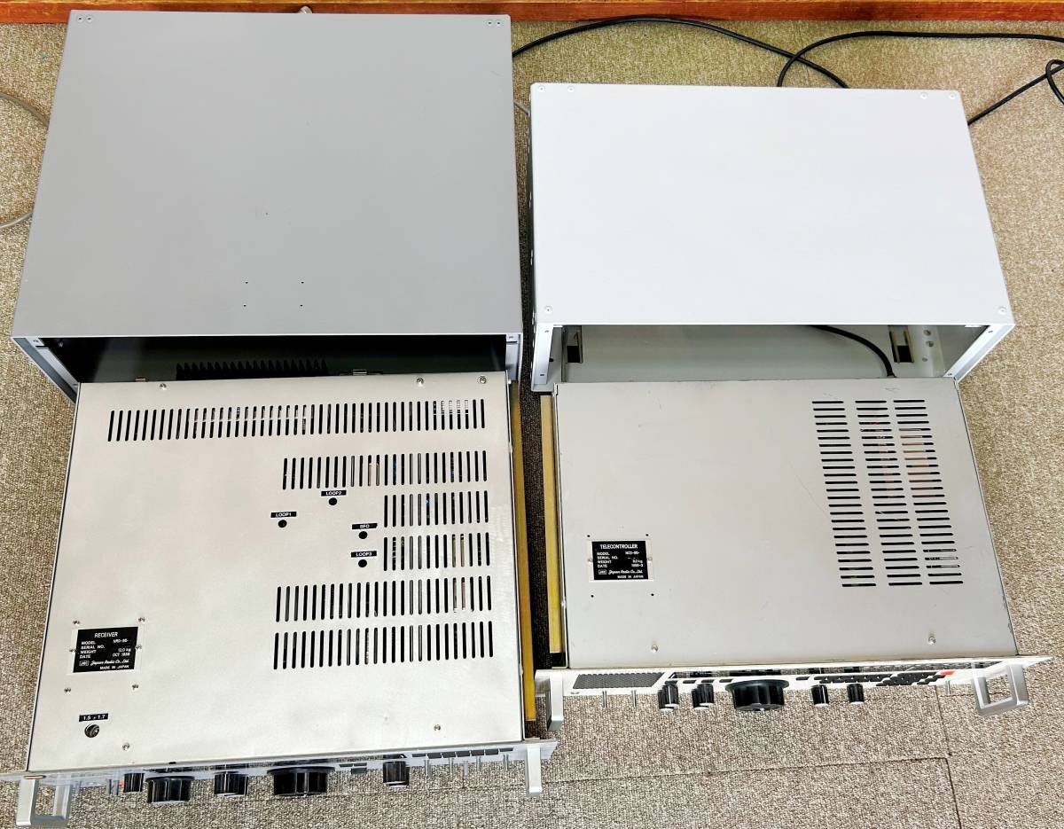 超稀少品 JRC日本無線製 NRD-95受信機・専用テレコン付完全 超稀少品 JRC日本無線製 NRD-95受信機・専用テレコン付完全
